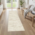 UERMEI 3x8 Washable Runner Rug for Hallway, Non Slip Low Pile Kitchen Carpet by UERMEI