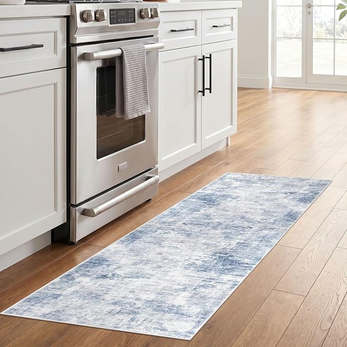 IOHOUZE Abstract Runner Rug 2x6 Ft Washable Runners - Image 2
