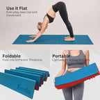 Foldable Yoga Exercise Mat, 6mm/8mm/10mm/12mm Thickness, 72 x 24 Inch - Image 6