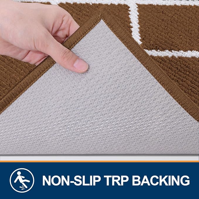 Finchitty Indoor Door Mat, Dirt Resistant and Absorbent, Low-Profile, Washable - Image 3