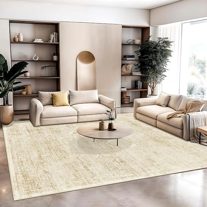 Soalmost Washable Area Rug 9x12, Large Soft Rugs - Image 9