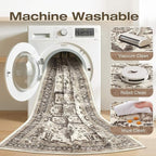 Washable 8x10 Area Rug for Living Room - Image 2