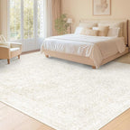 9x12 Area Rugs for Living Room: Washable Large Vintage Floral Rug Low Pile - Image 5