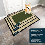 Ultra Thin Door Mat Indoor Entrance, 1/10 in Thin Door Mats - Image 7