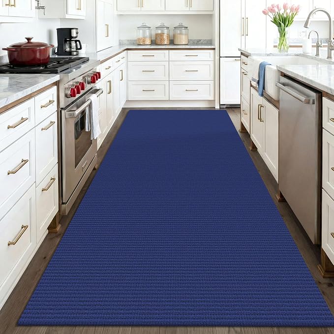 KOZYFLY Washable 4x6 Entry Woven Area Rug, Braided Throw Rugs - Image 2