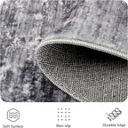 Living Room Rug 6x9, Abstract Modern Ultra Soft Washable Rug, Non Slip Carpet - Image 5