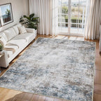 8x10 Area Rugs for Living Room Rug Washable: Abstract Large Rug for Dining Room - Image 9