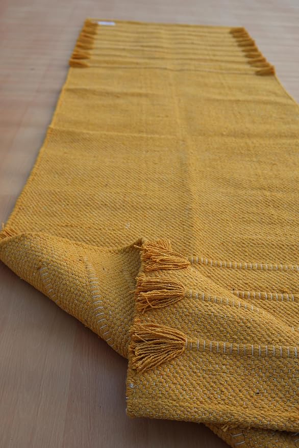 Jaipur art & Rugs Organic Cotton Yoga Mat - Image 5