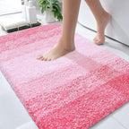 OLANLY Bathroom Rugs Mat 34x21, Extra Soft Absorbent Microfiber Bath Rugs by OLANLY
