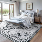 Rugflix 6x9 Area Rug for Living Room, Machine Washable Area Rugs - Image 7