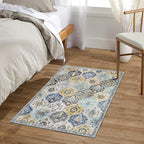 Lahome Moroccan Trellis Kitchen Rugs Non Slip Washable, 2x3 Rugs - Image 5