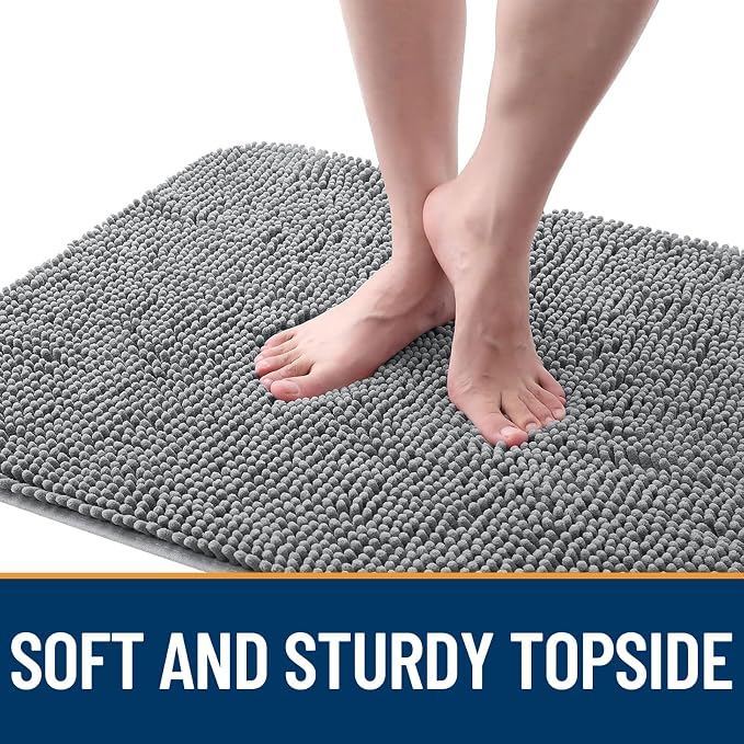 OLANLY Dog Door Mat for Muddy Paws 44x32, Absorbs Moisture and Dirt, Absorbent - Image 4