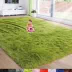 Amdrebio Grass Green Area Rugs 8x10 by Amdrebio