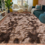5x7 Fluffy Fuzzy Area Rug for Living Room Bedroom, Ultra Soft Rugs for Living - Image 2