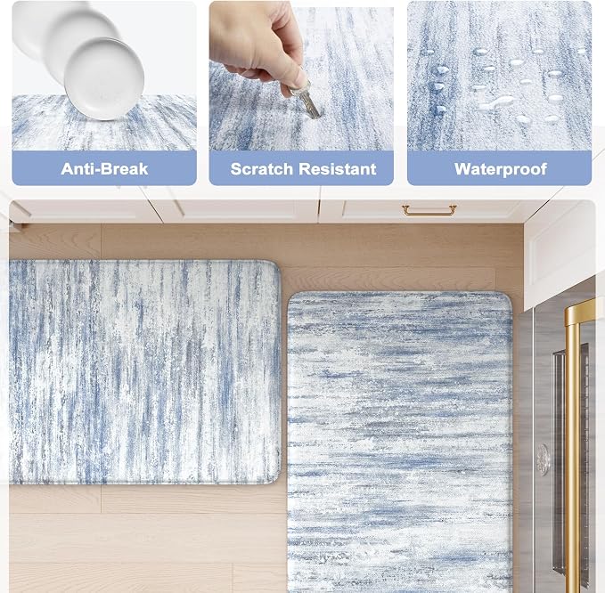 KIMODE Anti Fatigue Kitchen Mat, Non-Slip Kitchen Mats - Image 6