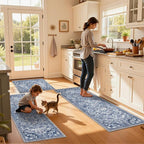 Ileading Boho Kitchen Rugs Sets 3 Piece - Image 8