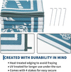 Garvee Outdoor Rug 9x12 Waterproof - Image 5