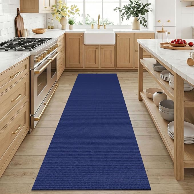 KOZYFLY 3x6 Washable Runner Rug, Non Slip Wide Runners - Image 2