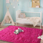 Mugorn Hot Pink Fluffy Soft Rugs - Image 4