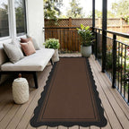 Easy Jute Kitchen Runner 2x6 Kitchen Runner Rug Washable Non Slip Outdoor Rug - Image 9