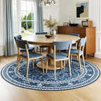 Lessymo 6FT Washable Round Area Rugs - Image 3