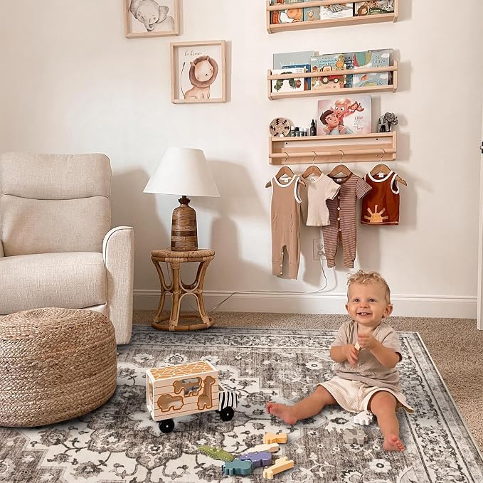 TOPRUUG Washable Oriental Area Rug - Image 4