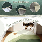 6ft Round Rugs for Living Room, Soft Washable Non-Slip Large Circle Rug - Image 3