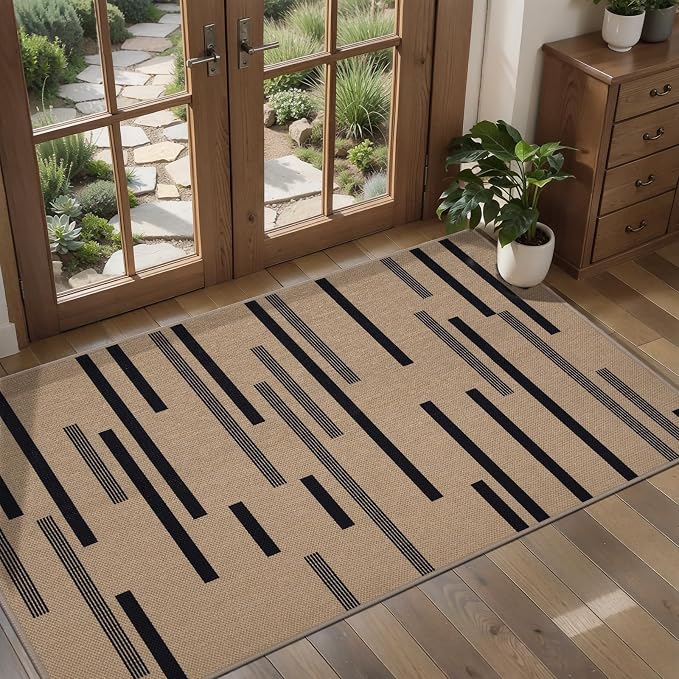 Tangsoo Modern Easy Jute 2x4 Rug - Image 2