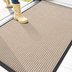 OLANLY Front Door Mat Indoor Outdoor Entrance, Waterproof Heavy Duty Doormat by OLANLY