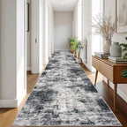 IOHOUZE Abstract Runner Rug 3x18 Ft Extra Long Washable Runners - Image 8