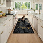 RELEANY Washable Area Rugs 3x6 Non-Slip Modern Abstract Soft by RELEANY