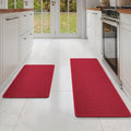 YDKGL Kitchen Rugs and Mats Non Skid Washable Set of 2 PCS, Absorbent Runner by YDKGL