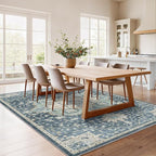 AMADA HOMEFURNISHING 5x7 Area Rugs, Washable Living Room Rug Low-Profile - Image 3