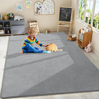 Amearea Large Modern Area Rugs for Bedroom Living Room, 6x9 Feet Grey Thickened - Image 9