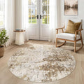 5ft Round Area Rug Living Room Rugs by DMOYEST