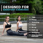 UMINEUX Large Yoga Mat for Men and Women 1/4 & 2/5 Inch Extra Thick TPE Fitness - Image 7