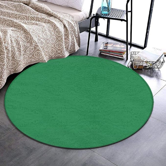 Large Round Area Rug Home Decor Modern Bathroom Rug Kitchen Office Circle Rug - Image 2