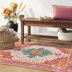 Moynesa Ultra-Thin Washable Vintage Area Rug - Image 7