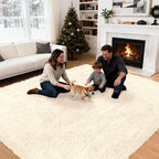 5x7 Area Rug for Living Room: Ultra Soft Fluffy Rug Modern Large Thicked Shag - Image 4
