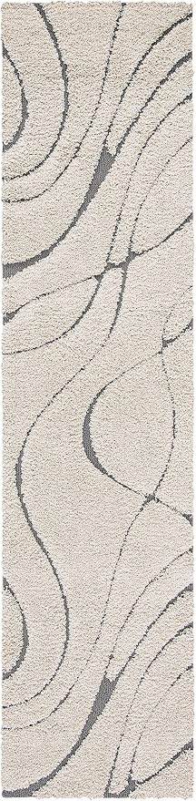 SAFAVIEH Florida Shag Collection Runner Rug - Image 2