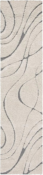 SAFAVIEH Florida Shag Collection Runner Rug - Image 2