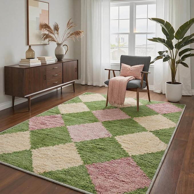 GENIMO Outdoor & Indoor Area Rug 5'x7', Waterproof, Non-Shedding, Easy Cleaning - Image 3