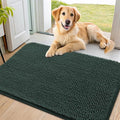 Smiry Dog Door Mat for Muddy Paws 36x24, Absorbent Dirt Trapper, Non-Slip by Smiry