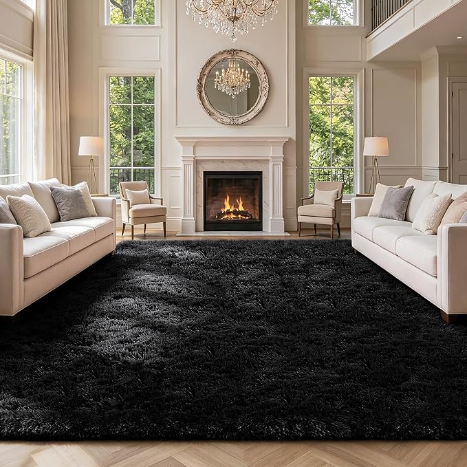 Shag Area Rugs for Bedroom Living Room, 8X10 Ultra Soft Fluffy Area Rugs for - Image 7