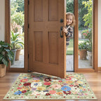 2x4 Entryway Runner Rugs, Non Slip Washable Rugs - Image 2