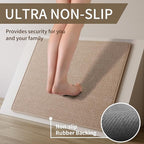 YDKGL Durable Non-Slip Kitchen Mats，Kitchen Mats in Front of Sink, Quick Drying - Image 4