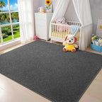 4x6 Feet Grey Area Rugs for Bedroom, Indoor Washable Memory Foam Rug for Living - Image 9
