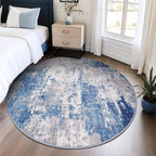 RELEANY Washable Area Rugs 6ft Non-Slip Modern Abstract Soft - Image 2