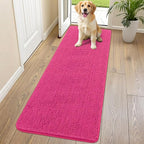 Smiry Dog Door Mat for Muddy Paws 70x24, Absorbent Dirt Trapper, Non-Slip by Smiry