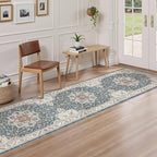 Vintage Hallway Runner Rug 2x6: Large Soft Washable Entryway - Image 2